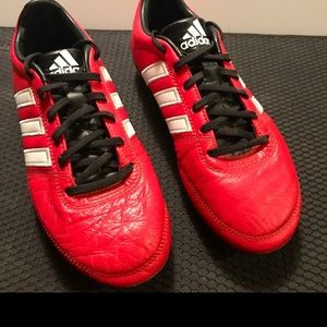 Leather Cleats!! Adidas Copa Gloria Red - Sz 4.5Y